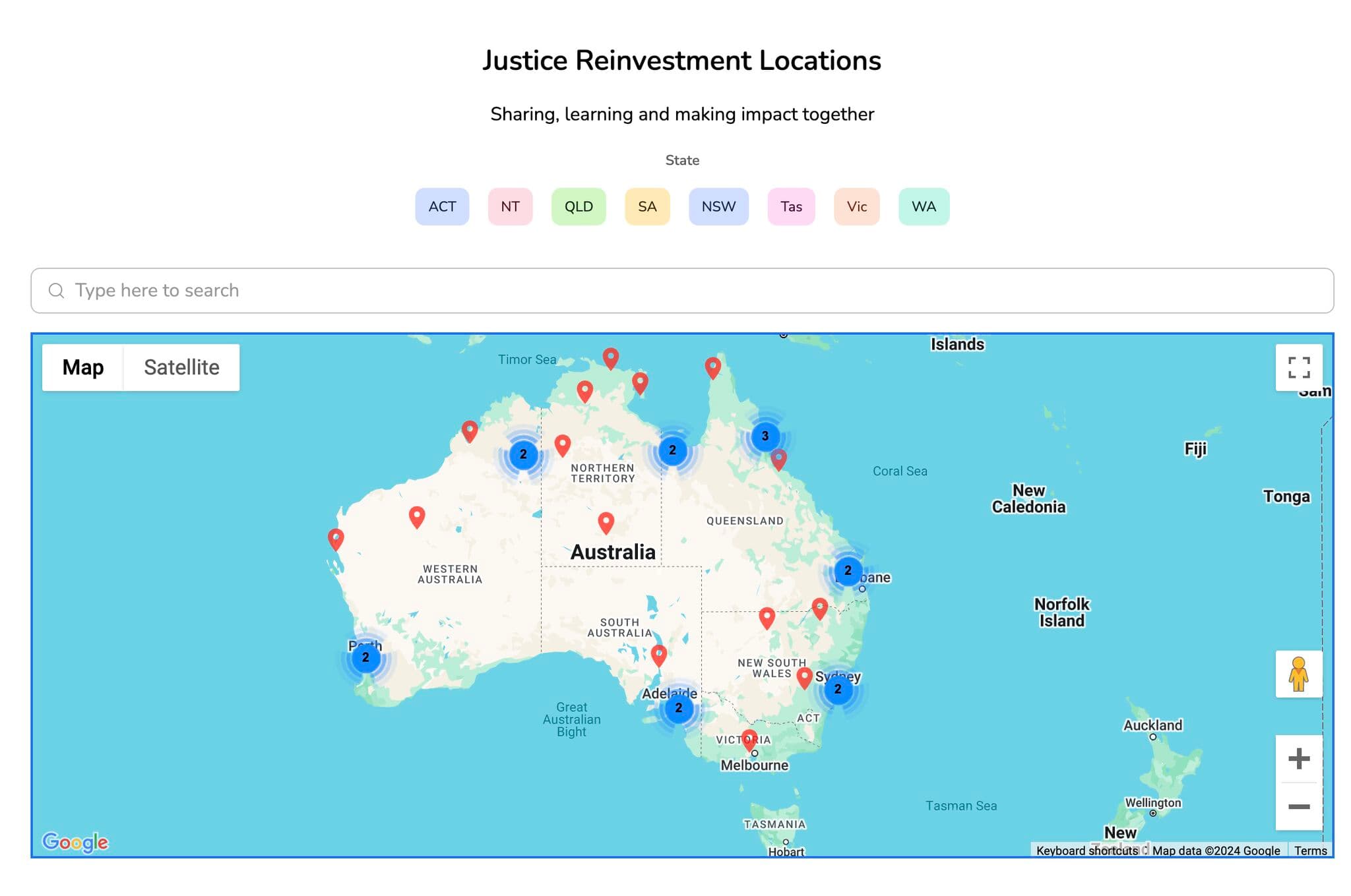Connecting Communities: A Network for Justice Reinvestment